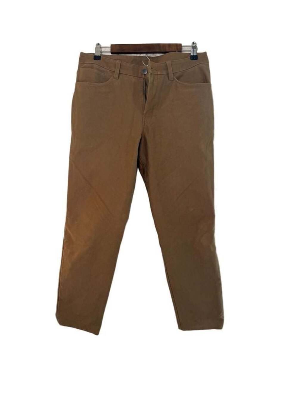 Lululemon ABC 5-Pocket Slim Fit Pants in Brown Utilitech